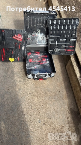 Куфар с инструменти 1050 части kraft royal, снимка 2 - Куфари с инструменти - 52106897