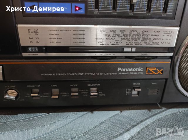 Panasonic RX-C41L, снимка 6 - Радиокасетофони, транзистори - 39029691