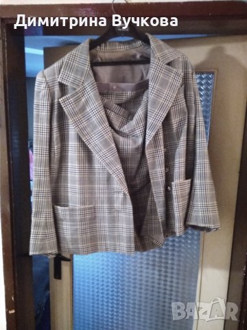 Пола със сако костюм , снимка 2 - Комплекти - 39742492