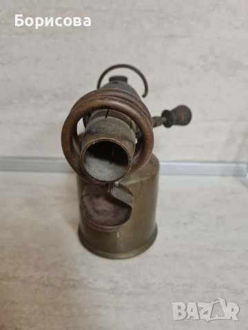 Антична газова горелка, снимка 3 - Антикварни и старинни предмети - 38062605