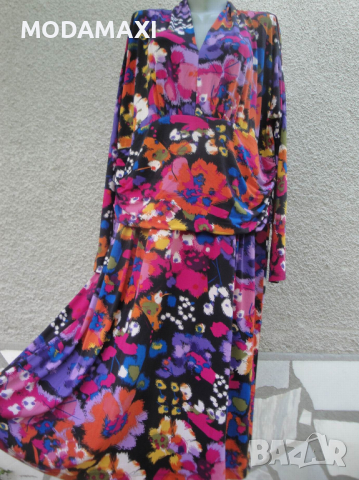 3XL/ 4XL  Нова  рокля  ASHRO , снимка 2 - Рокли - 36472784