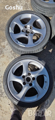 Джанти Porsche Turbo Twist 2(996/c4s) 18 8j(et50)/11j(et45) 5x130, снимка 2 - Гуми и джанти - 54252215