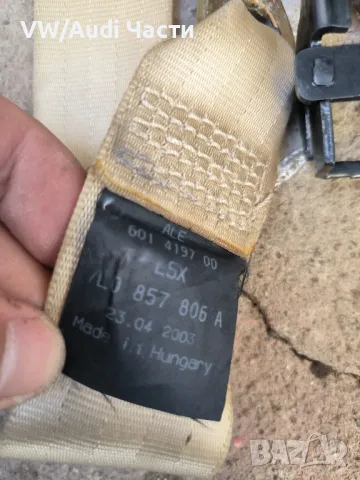 Заден десен предпазен колан за Фолксваген Туарег VW Touareg 7L0857806A / 7L0 857 806 A, снимка 3 - Части - 47316625