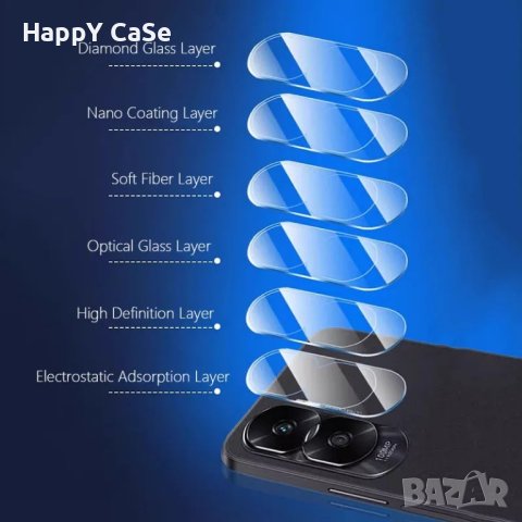 Honor 90 / 90 Lite / 3D 9H Стъклен протектор за камера твърдо стъкло, снимка 8 - Фолия, протектори - 40885459