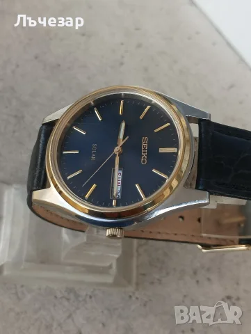 Продавам часовник Seiko solar , снимка 3 - Мъжки - 55876043