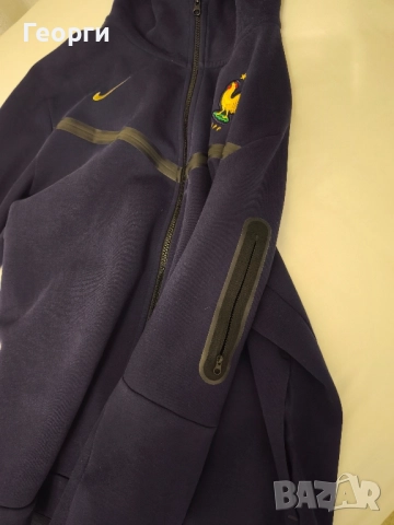 France Nike Tech Fleece Full Zip Hoodie, снимка 3 - Спортни дрехи, екипи - 51872122