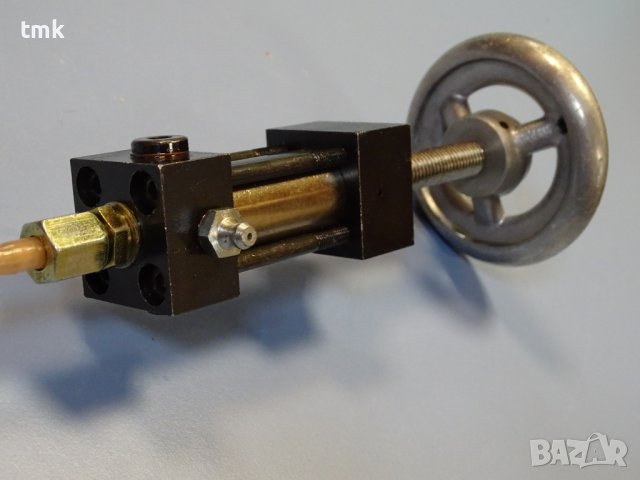 Пневмоцилиндър с механично управление ф25mm, снимка 5 - Резервни части за машини - 42889343