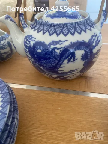 Китайски порцеланов сервиз, снимка 9 - Антикварни и старинни предмети - 47642012