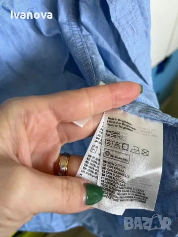 Детска риза H&M 128р 7-8 години 100% памук, снимка 5 - Детски ризи - 48068625