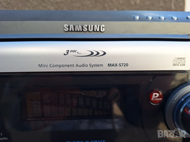 Уредба Samsung MAX-S720 хубав бас, снимка 6 - Аудиосистеми - 54306682