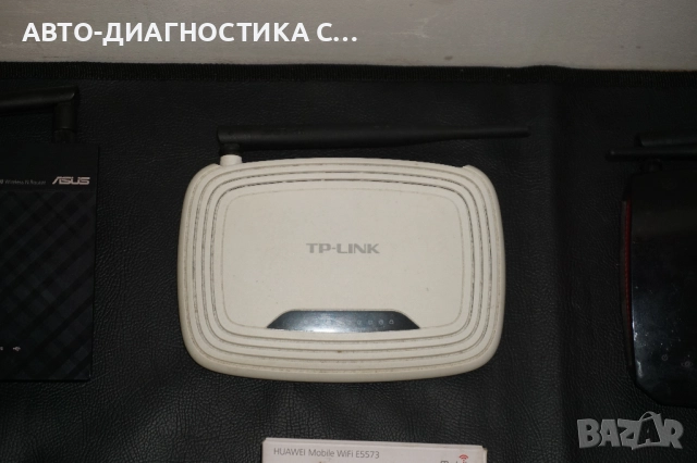 Лот от рутери и приемник Asus RT N10U/TP Link WR740N/ZTE, снимка 4 - Други - 51705706