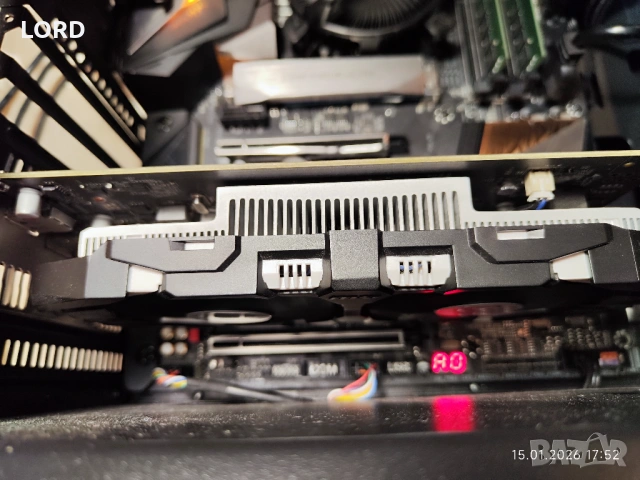 Видеокарта MSI GTX 1050Ti 4GB OC , снимка 4 - Видеокарти - 53114823