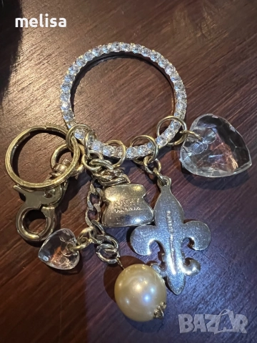 Висулка за чанта лисича опашки 50 см и подарък, снимка 2 - Чанти - 52164649