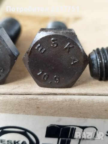 Болт машинен ESKA M 14 X 50 кл.10.9, снимка 2 - Други машини и части - 38848593