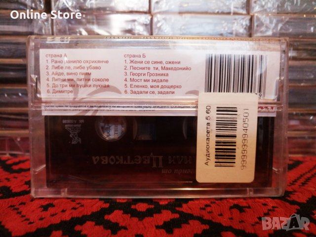 Песни - легенди от Лили Цветкова, снимка 2 - Аудио касети - 34297609