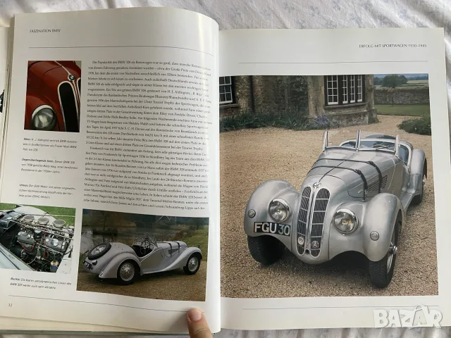Книга „Faszination BMW“ (Немски език) – Твърди корици, луксозен голям формат, снимка 6 - Наука, техника и компютри - 56050489