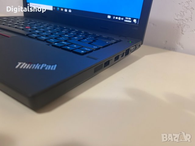 Лаптоп Lenovo Thinkpad L470 i5-7200U/16GDDR4/256SSD/14" FHD/12м.г/кл.А, снимка 4 - Лаптопи за дома - 44506489