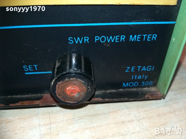 поръчано-zetagi model 500-swr power meter-made in italy, снимка 12 - Други - 30180359