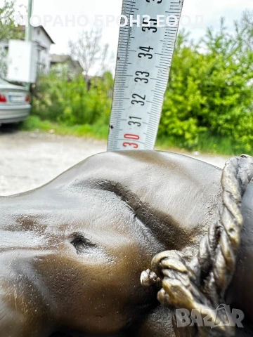 Уникална бронзова скулптура 21 кг – „Похищението на Европа“ от Жан Дебю (Debut