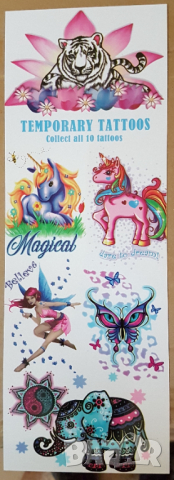 Татуировки за вендинг машини 300бр в кутия, снимка 16 - Други ценни предмети - 20311322