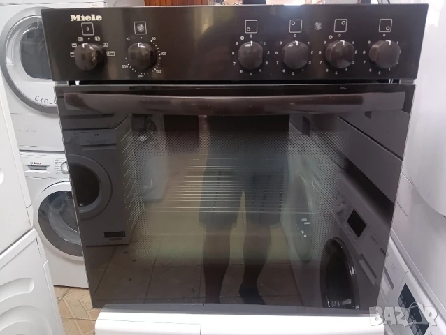 Кафява печка за вграждане с керамичен плот Миеле Miele с две години гаранция!, снимка 6 - Печки, фурни - 51372036