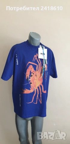 MSGM Milano Oversize Cotton Mens Size M НОВО! ОРИГИНАЛ! Мъжка Тениска!, снимка 2 - Тениски - 51471563