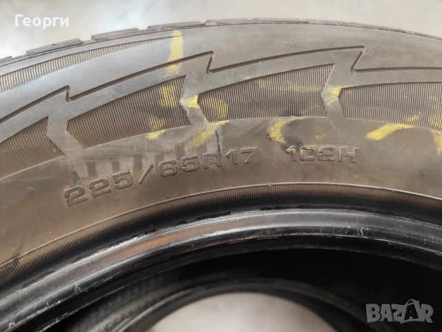 2бр.зимни гуми 225/65/17 Goodyear, снимка 3 - Гуми и джанти - 52410803