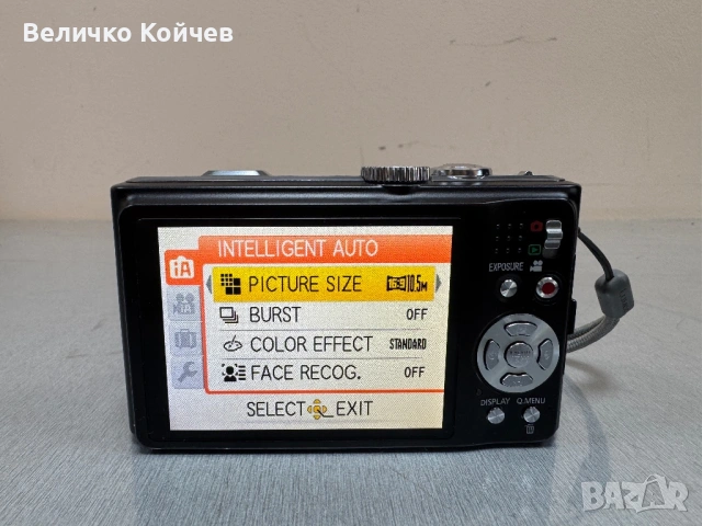 Фотоапарат Panasonic Dmc-Tz10 с gps!, снимка 4 - Фотоапарати - 54123523