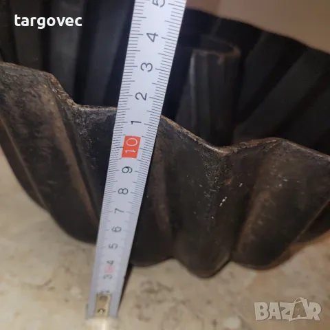 голяма масивна чугунена форма за пай Кейк или хляб, снимка 4 - Форми - 48494877