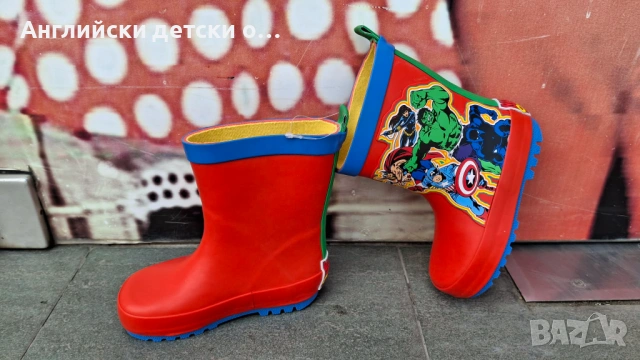 Английски детски гумени ботуши-?GEORGE , снимка 2 - Бебешки боти и ботуши - 54221974