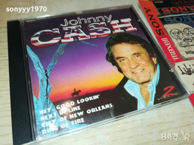 JOHNNY CASH CD 1108250824, снимка 9 - CD дискове - 51323264