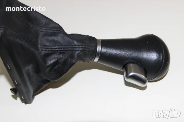 Кожена топка скоростен лост Audi A5 (2007-2011г.) автоматик DSG автомат маншон, снимка 3 - Части - 51143829