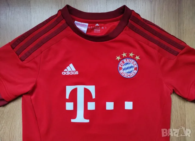 Bayern Munchen / Adidas #27 Alaba - детска футболна тенниска на Байерн Мюнхен, снимка 5 - Детски тениски и потници - 55780567