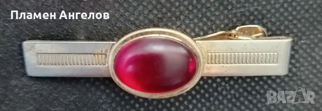 Винтидж щипка, закопчалка за вратовръзка, снимка 2 - Други - 50337685