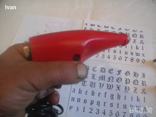 140мм АНГЛИЙСКА МИНИ МИКРО ЕЛЕКТРИЧЕСКА ГРАВЬОРКА ГРАВЬОР ЗА ГРАВИРАНЕ РАЗЛИЧНИ ПОВЪРХНОСТИ , снимка 14 - Инструменти за гравиране - 47942905