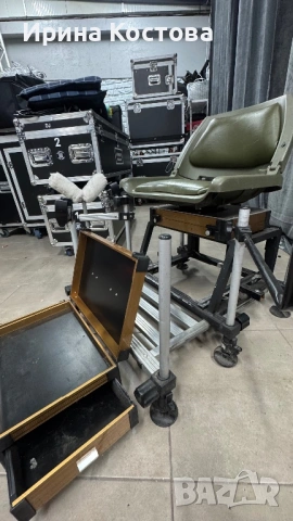 Професионален рибарски стол, снимка 4 - Такъми - 53118086