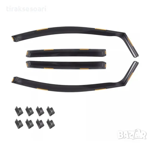 Комплект от 4 броя ветробрани за FORD ESCAPE / KUGA 2013-2019, снимка 5 - Аксесоари и консумативи - 50382230