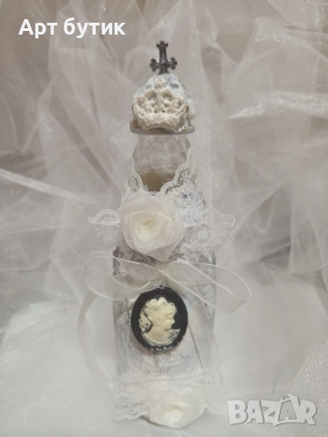 Бутиков комплект за Кръщене , модел “Камея„, снимка 4 - Декорация - 52570152