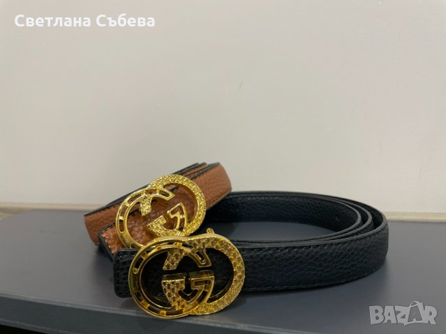 Колан Gucci , снимка 4 - Колани - 34434335