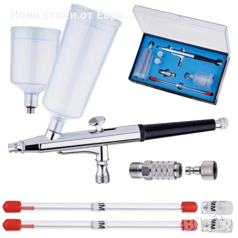 Комплект аерограф TC Technic AB-131S, 3 дюзи