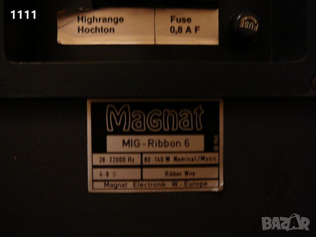 MAGNAT MIG-RIBBON 6, снимка 6 - Тонколони - 35337414