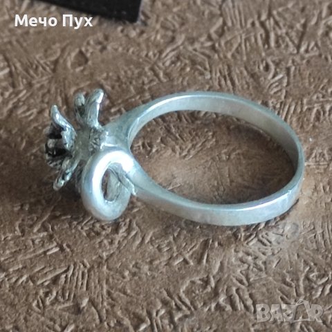 Сребърен пръстен (213), снимка 13 - Пръстени - 44338843