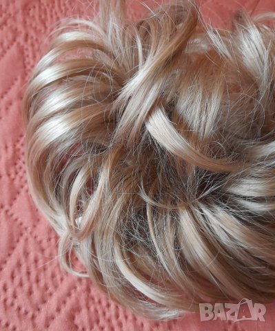 Ластик за коса-Коса в кок зa официална прическа, снимка 2 - Аксесоари за коса - 40149789