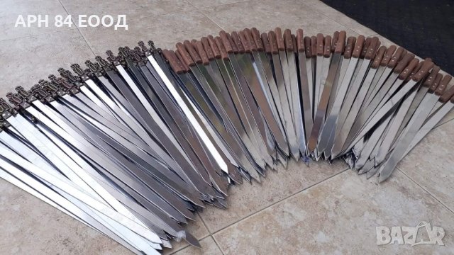 Неръждаеми шишове за барбекю, снимка 7 - Барбекюта - 42517556