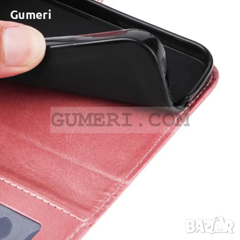 Тефтер Стойка за Samsung Galaxy A05s, снимка 11 - Калъфи, кейсове - 44923225