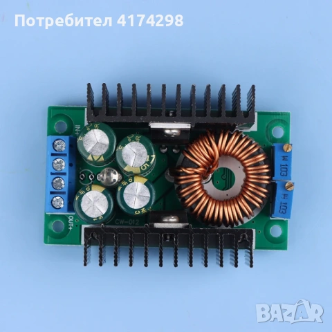 300W XL4016 DC-DC Max 9A понижаващ преобразувател 5-40V към 1.2-35V Регулируем захранващ модул LED д, снимка 3 - Друга електроника - 54053871