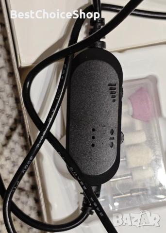 Електрическа пила за нокти 25000 об/мин 12 в 1 Професионален комплект за гел нокти, снимка 4 - Продукти за маникюр - 53096997