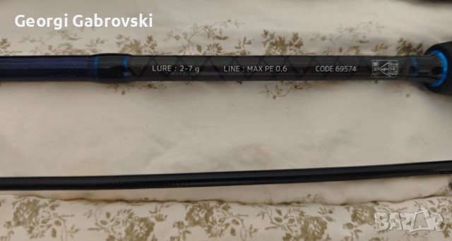 Продавам спининг въдица Atec Crazee  Hazecra Stick S862L , снимка 3 - Въдици - 52533486