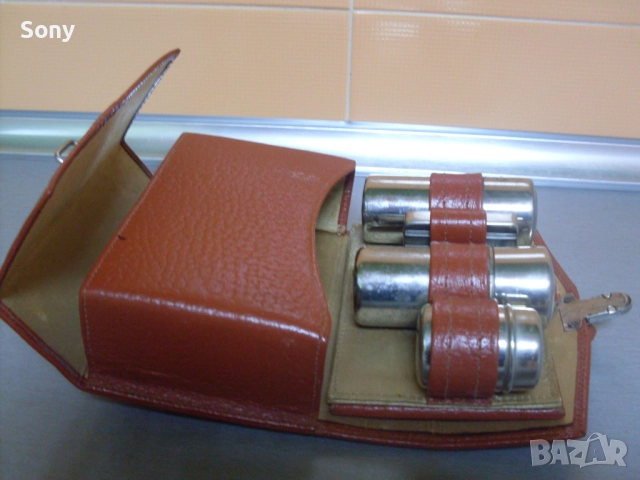 Стар луксозен несесер за бръснене., снимка 7 - Антикварни и старинни предмети - 52668525