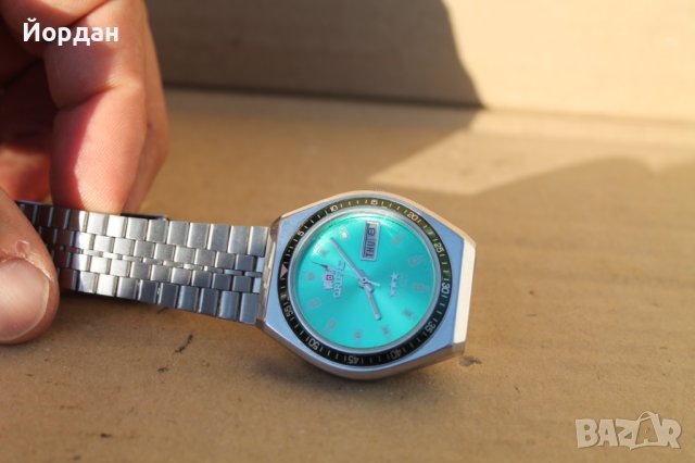 Мъжки ретро часовник ''Orient'' автоматик 21 камъка, снимка 3 - Мъжки - 42597379